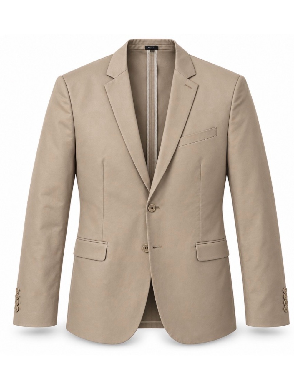 Express Men’s Extra Slim Blazer – Beige/Tan – Size 44R